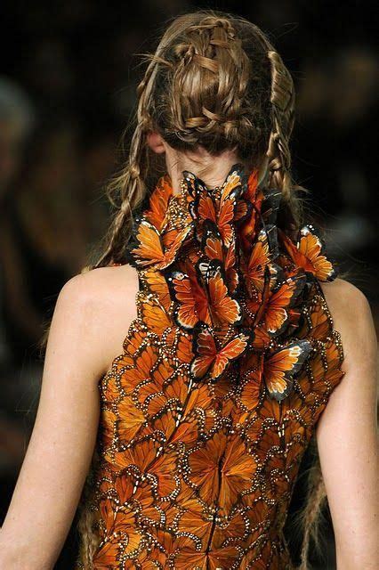 Butterfly Dress By Alexander Mc Queen Alexandermcqueen Fashion