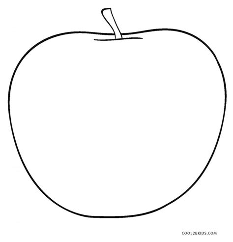 Dibujos De Manzanas Para Colorear Páginas Para Imprimir Gratis