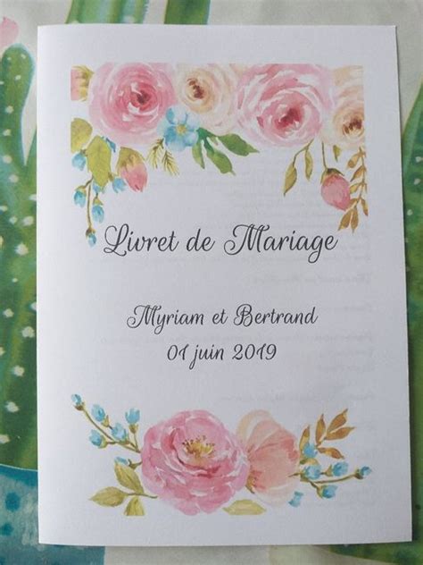 Livret De Mariage C R Monie De Mariage Forum Mariages Net