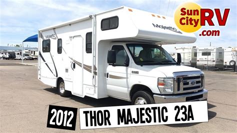 Thor Motor Coach Majestic 23a For Sale Phoenix Rv 2012 Sun City Rv