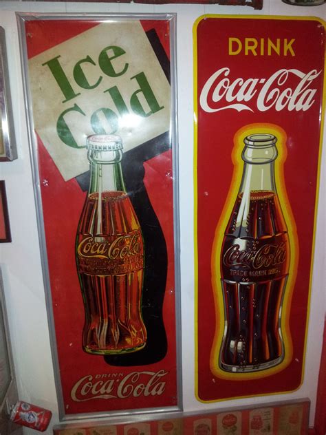 1937 Us Vertical Coca Cola Sign Collectors Weekly