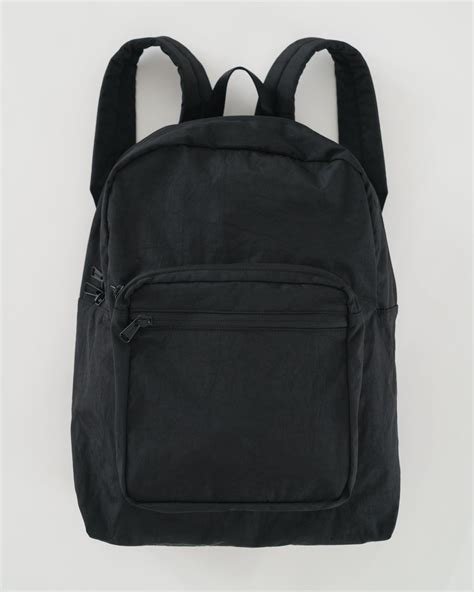 School Backpack Black Tas Punggung Tas Topi
