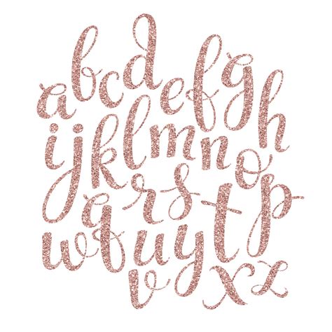 Rose Gold Letters Clipart 10 Free Cliparts Download Images On