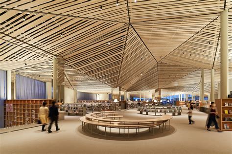 A Library In Japan Takes Design Cues From The Forest Metropolis