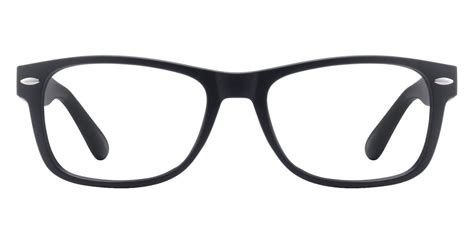 Kent Rectangle Prescription Glasses Black Mens Eyeglasses Payne Glasses
