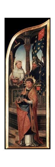 The Annunciation Triptych Side Panel 1517 Giclee Print Jean