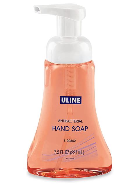 Uline Antibacterial Foam Hand Soap 75 Oz Dispenser S 20662 Uline