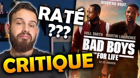 Bad Boys For Life Critique Annonce Youtube