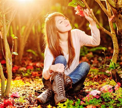 Sweet Girl Feeling The Nature Sweet Girls Hd Wallpaper Pxfuel