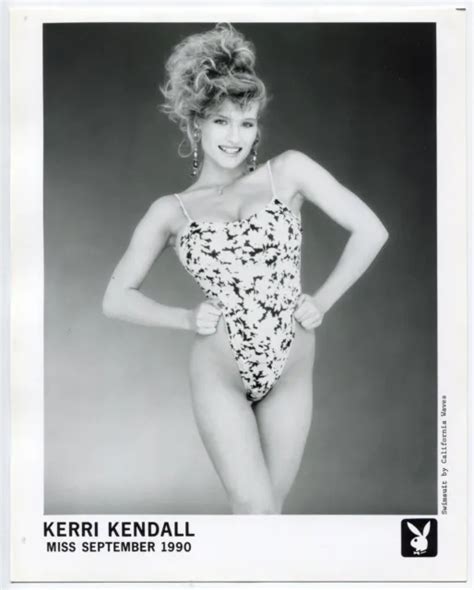PLAYbabe PLAYMATE Kerri Kendall Pin Up Photos Argentiques Sexy EUR