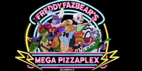 Fnafvirusaumega Pizzaplex Logo By Owennie On Deviantart