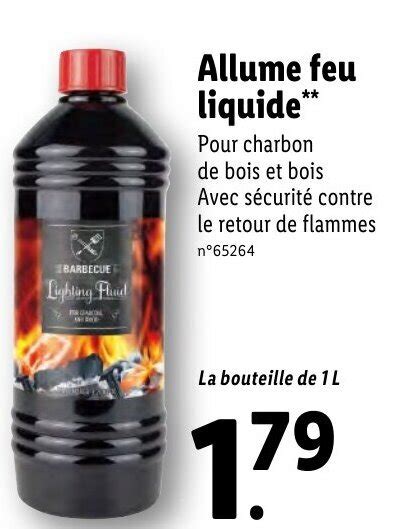 Promo Allume Feu Liquide Chez Lidl