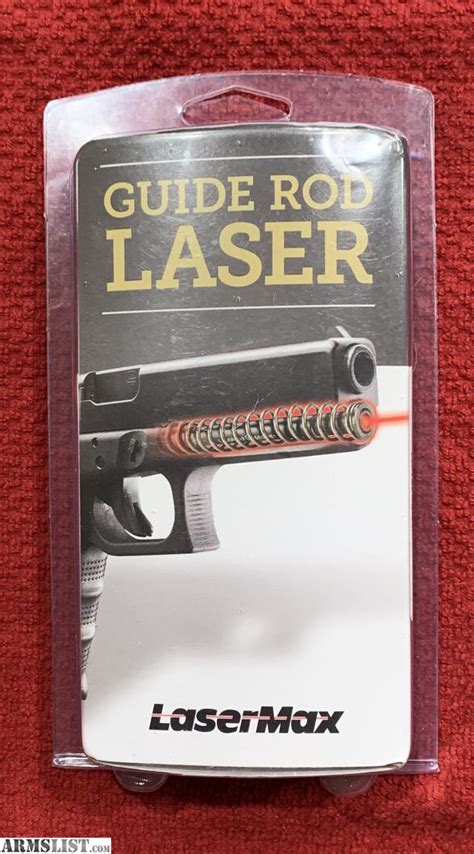 Lasermax guide rod laser sight system red laser for glock 26/27/33 gen 4 handgun. ARMSLIST - For Sale: LaserMax Guide Rod Laser Glock 26 27 ...