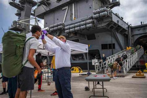 13 Uss Theodore Roosevelt Sailors Test Positive After Recovering From
