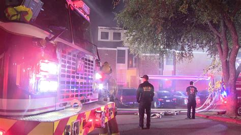 Fire Destroys Apartments In Northeast Dallas Dallas Metro News
