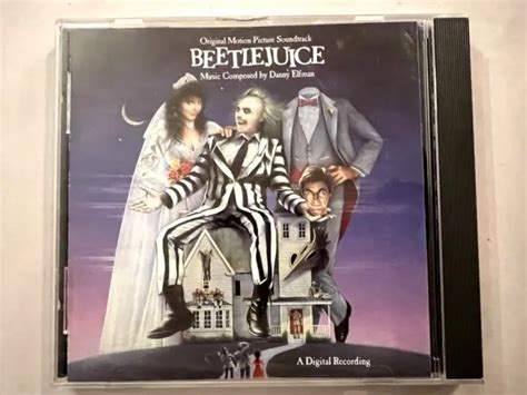 Beetlejuice Original Motion Picture Soundtrack Cd 1988 Geffen