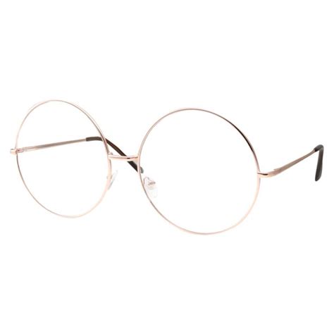 Grinderpunch Xxl Super Oversized Fashion Round Circle Frame Clear Lens