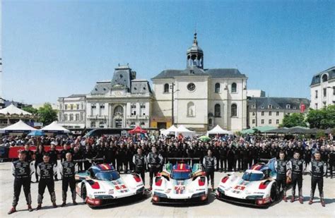 Carte Heures Du Mans Porsche Penske Motorsport Pesage Le Mans H Eur Picclick Fr