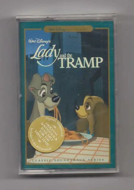 Lady And The Tramp Original Soundtrack Sealed Cassette Rare Walt
