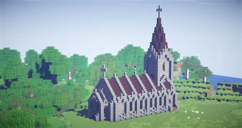 How To Build A Church In Minecraft