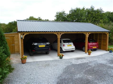 Carports are so popular because they come in a wide range of designs. Timber Frame Carports | Shields Buildings