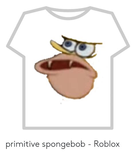 Spongebob Shirt Roblox