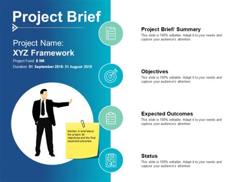 Project Brief Objectives Ppt Powerpoint Presentation Show Background