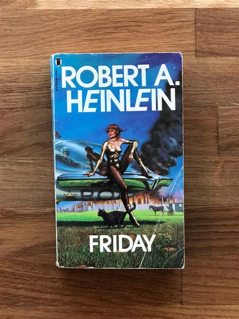 Friday Robert Heinlein Vintage Sci Fi Paperback 80s Pulp Etsy
