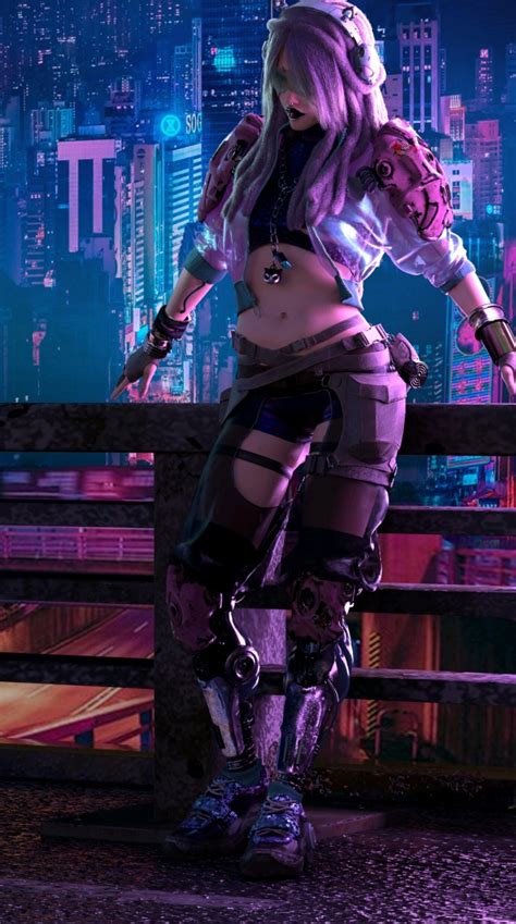 Cyberpunk Android Wallpapers Wallpaper Cave