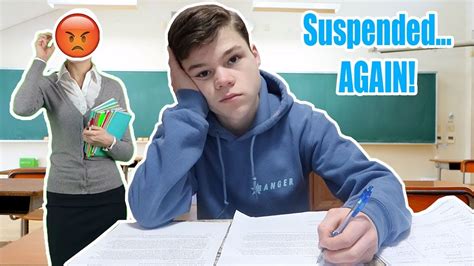 I Got Suspended From School Again Youtube