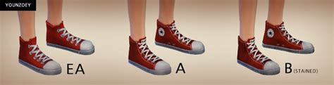 My Sims 4 Blog Converse Sneakers For Males And Females By