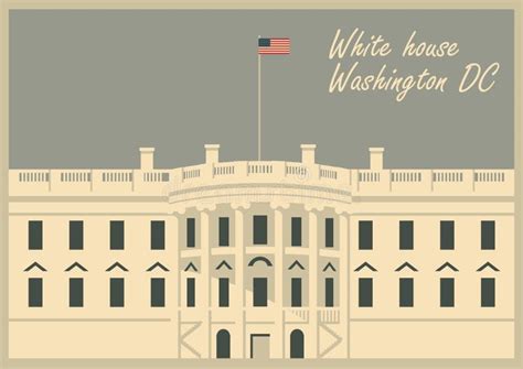 White House Washington Dc Stock Vector Illustration Of Cabinet 83966452