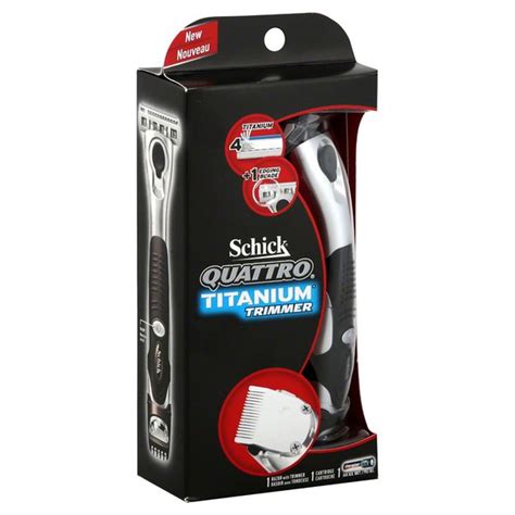 I've been using schick quattro titanium razor blades for many years now buying them in stores like cvs, stop and shop. Schick Quattro Titanium Razor With Trimmer (1 each ...