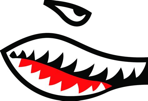 Shark Teeth Clipart Free Download On Clipartmag