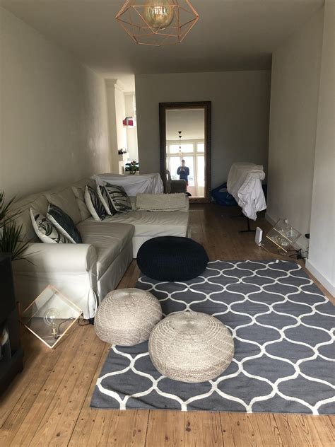Help L Shaped Living Room Need Ideas How To Make It Seem Bigger R