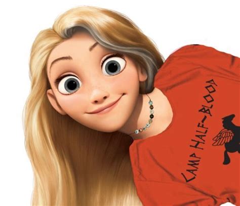 Rapunzel As Annabeth Chase She Even Has The Gray Streak In Her Hair Percy Jackson Percy