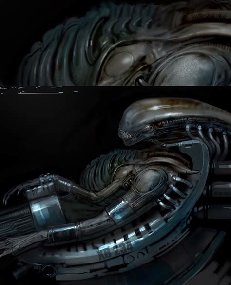 Breaking Concept Art For Unmade Alien Movie Released Alien 5