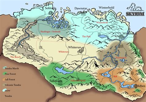 High Resolution Skyrim Maps Gamingreality