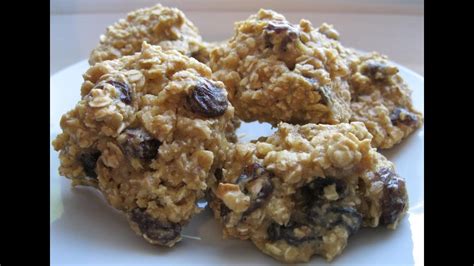 At a mere 80 calories each they are not going to destroy your new each cookie should be about two tablespoons of the dough. Low Calorie Oatmeal Raisin Cookies - YouTube