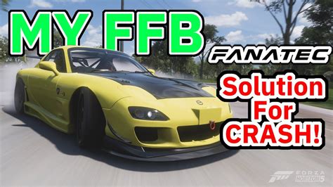 Forza Horizon Solution For Crash Fanatec Csw V Base Ffb