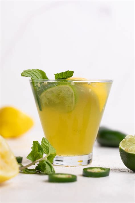 Jalapeno Lemon Lime Mocktail Orchids Sweet Tea