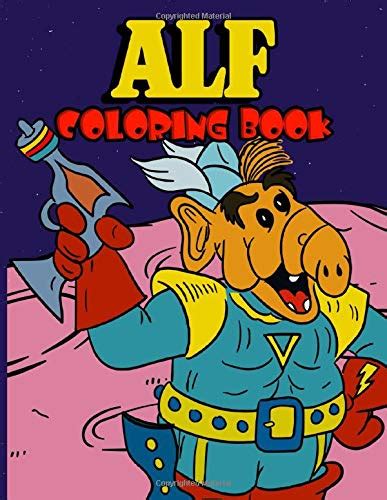 Alf Coloring Book Favorite Book An Adult Coloring Book Alf Relaxation And Stress Relief By