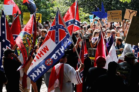 Kkk Members Face Off With Counter Protesters At Virginia Rally Business Insider