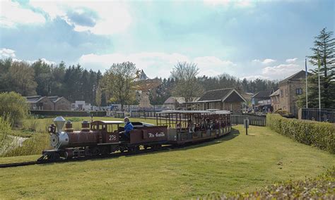 The Lightwater Express Train At Lightwater Valley In Ripon Yorkshire