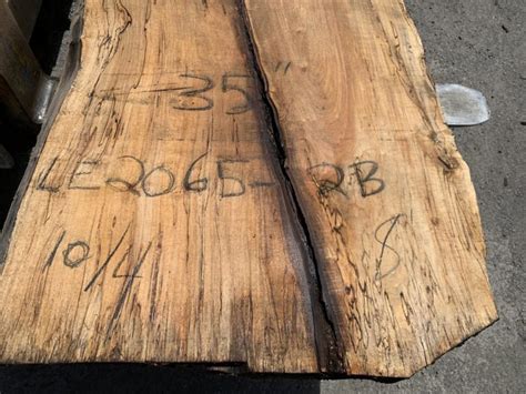 Spalted Maple Slab Le2065 2b 104 8 Irion Lumber Company
