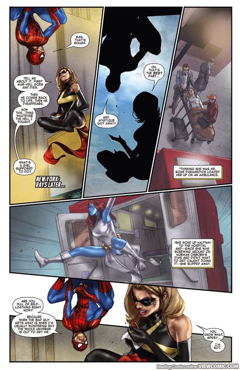 Spider Man And Carol Danvers Having A Good Conversation Ms Marvel