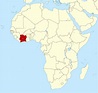 Grande ubicación mapa de Costa de Marfil en África | Costa de Marfil ...