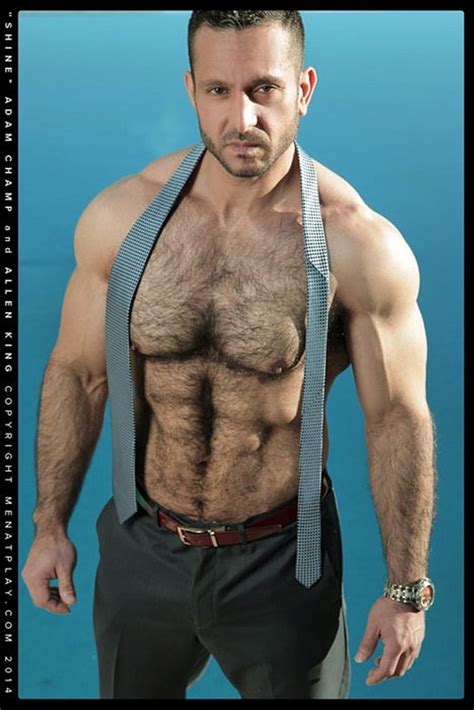 Adam Champ Hairy Muscle Men Scruffy Men Hairy Men