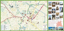 La ciudad de milán mapa turístico City sightseeing mapa de milán ...