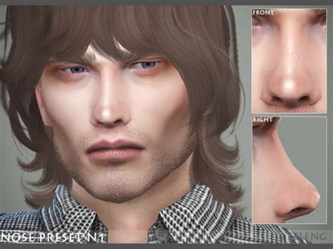 The Sims Resource Nose Preset N1 By Seleng • Sims 4 Downloads